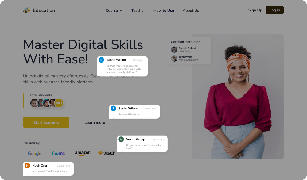 Vexiro Group Design & Revisions Image