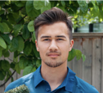 A photo of Julian Li-Brubacher for a testimonial.